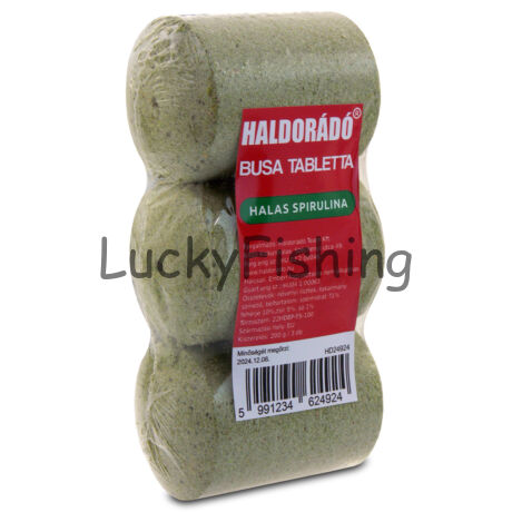 Haldorádó Busa tabletta - Halas spirulina