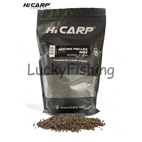 HiCARP - MICRO PELLET MIX MUSSEL (2-4mm) 5kg - Kagylós Pellet Keverék