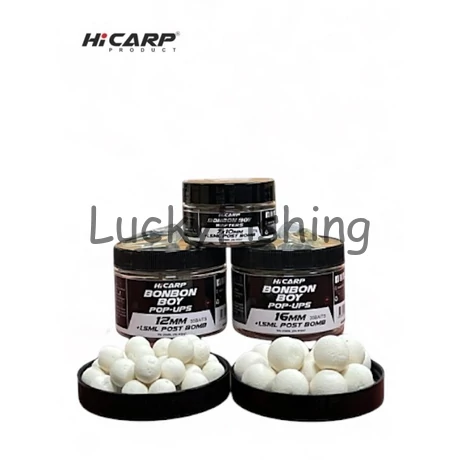 HiCARP - BONBON BOY WAFTERS WHITE 20mm - Édes Krémes Ízvilágú Balanszírozott  Horogcsali
