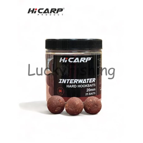 HiCARP - INTERWATER HARD HOOKBAITS 16mm (55db) - Fűszeres Kikeményített Horogcsali