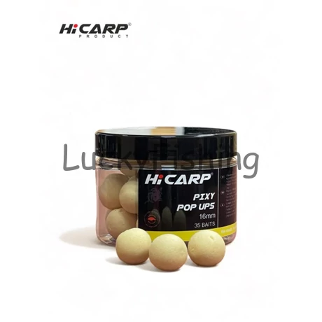 HiCARP - PIXY POP UPS 12mm (55db) - Édes-Krémes Lebegő Horogcsali