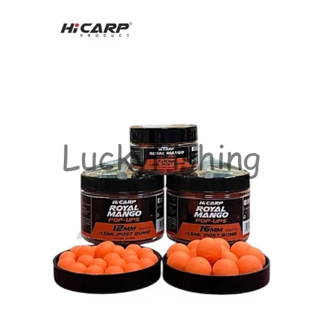 HiCARP - ROYAL MANGO WAFTERS ORANGE 10mm - Mangó Ízesítésű Balanszírozott Horogcsali