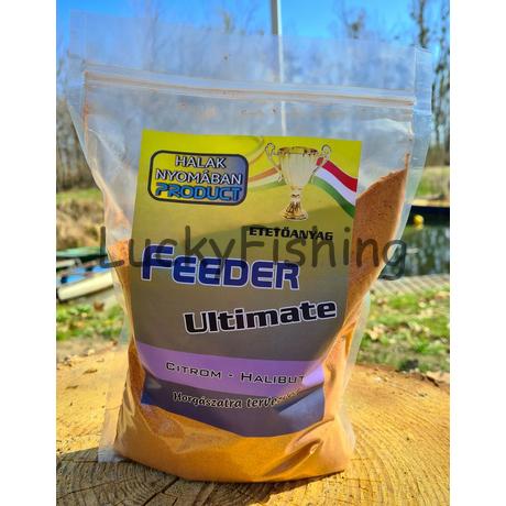 Halak Nyomában Product Feeder Ultimate Etetőanyag Citrom-Halibut