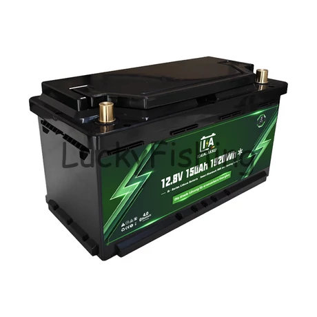 Idealakku (LiFePO4) 12.8V 150Ah/1920Wh akkumulátor – Bluetooth, BMS védelemmel