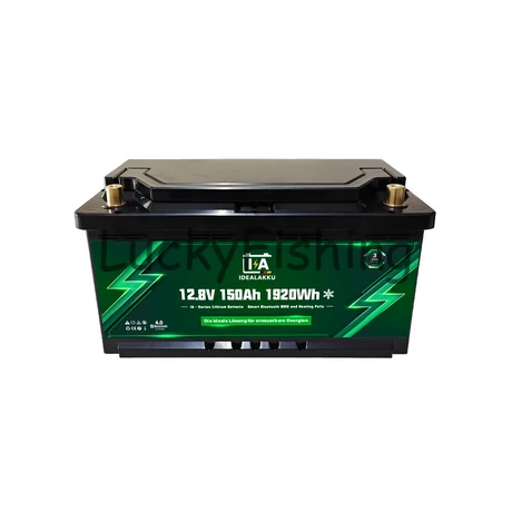 Idealakku (LiFePO4) 12.8V 150Ah/1920Wh akkumulátor – Bluetooth, BMS védelemmel
