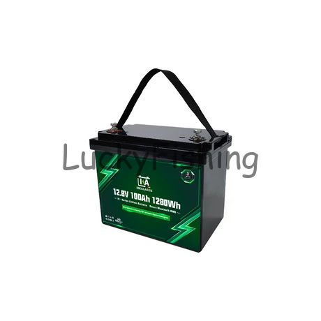 Idealakku (LiFePO4) 12.8V 100Ah/1280Wh akkumulátor – Bluetooth, BMS védelemmel