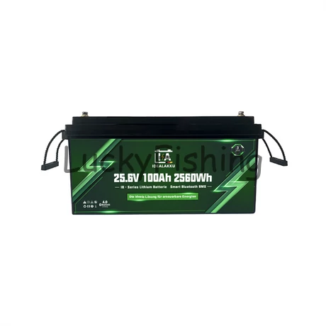 Idealakku (LiFePO4) 25.6V 100Ah/2560Wh akkumulátor – Bluetooth, BMS védelemmel