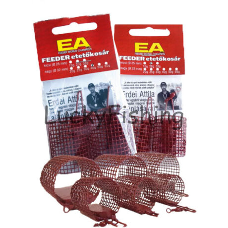 Erdei Attila Feeder etetőkosár nagy (32mm) 50g (2db)