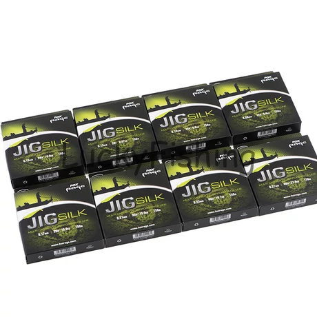 Fox Rage JIG SILK – 8 Szálas Prémium Fonott Zsinór 0.13mm 20lb 150m