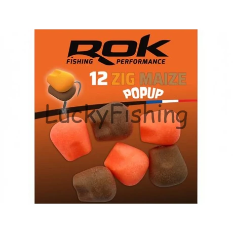 ROK ZIG Maize - Ultra Pop-up 12db/csomag - Narancs/Barna