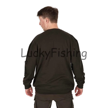 FOX LW Khaki Jumper Pulóver - M
