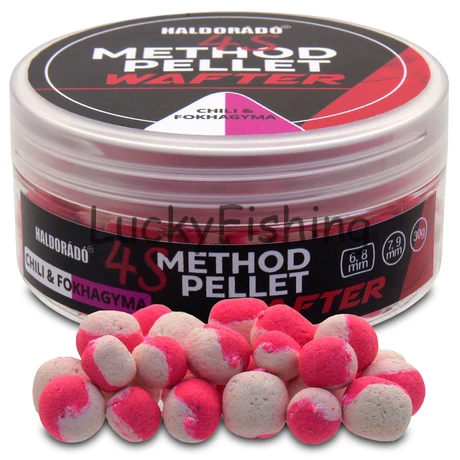 Haldorádó 4S Method Pellet Wafter 6, 8 mm - Chili & Fokhagyma