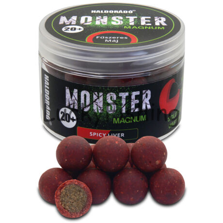 Haldorádó Monster Magnum 20+ - Fűszeres Máj 20mm 80g