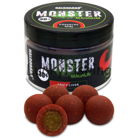 Haldorádó Monster Magnum 30+ - Fűszeres Máj 30mm 180g