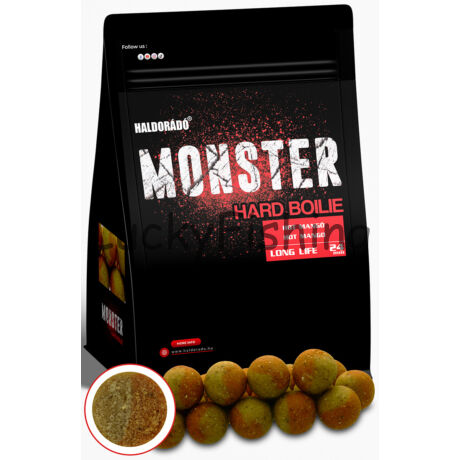 Haldorádó Monster Hard Boilie 24+ - Hot Mangó 24mm 700g