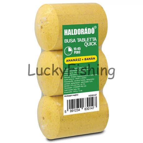 HALDORÁDÓ Busa tabletta Quick - Ananász banán