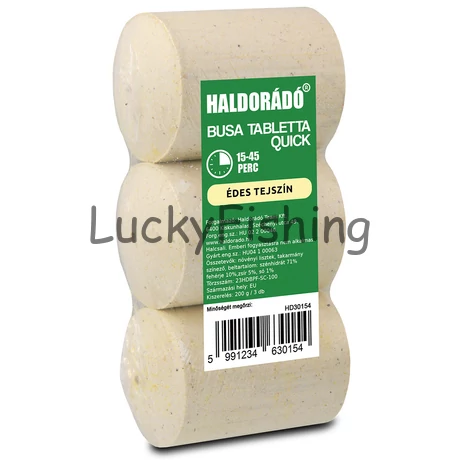HALDORÁDÓ Busa tabletta Quick - Édes tejszín