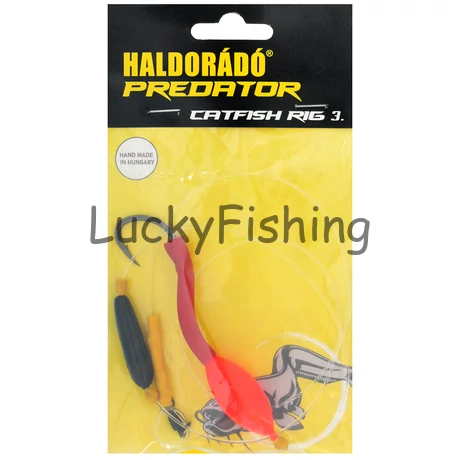 Haldorádó Catfish Rig 3 - Puha testű Pop-up szerelék