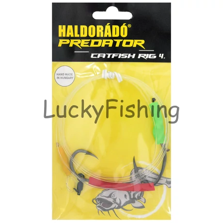 Haldorádó Catfish Rig 4 - Élőhalas előke ˝Haarmontage˝