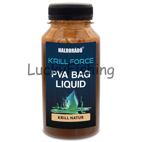 Haldorádó KRILL FORCE PVA Bag Liquid - Krill Natur