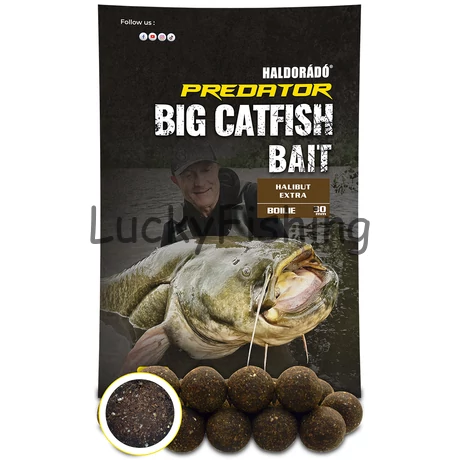 Haldorádó Catfish Bait Boilie 30+ - Halibut Extra