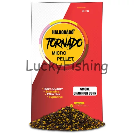 Haldorádó TORNADO Smoke Micro Pellet - Champion Corn