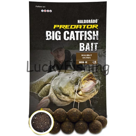Haldorádó Catfish Bait Boilie 24+ - Halibut Extra