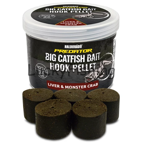Haldorádó Catfish Bait Hook Pellet 24 mm - Liver & Monster Crab