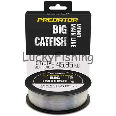 Haldorádó Predator Catfish Line Mono Crystal 0,80mm / 300m - 45,85 kg