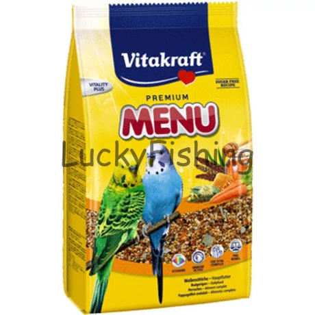 Vitakraft Menu (Hullámos papagáj) - teljes értékű eledel (500g)