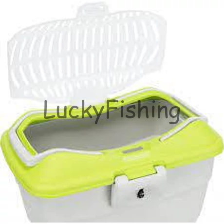 Trixie Mini-Capri Transport Box - szállítóbox (zöld,világosszürke) 2kg alatti kisállatok részére (40x22x30cm)