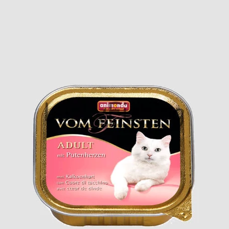 Animonda Vom Feinsten Adult (pulykaszív) alutálkás - Felnőtt macskák részére (100g)