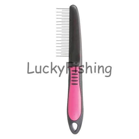 Trixie Fém tüskés fésű, műanyag nyéllel macskák részére (22cm)