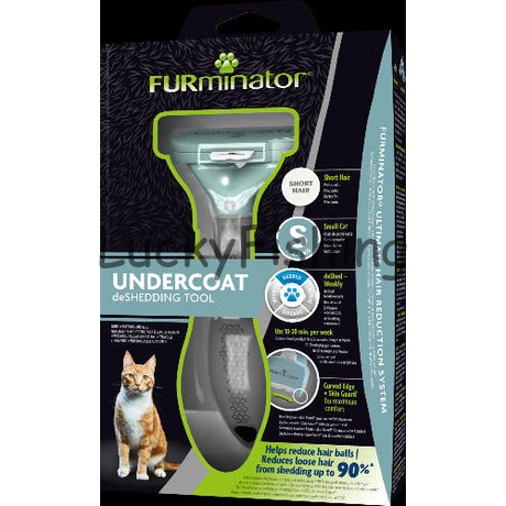 Furminátor Short Hair Cat - aljszőrkefe (több féle színben) rövid szőrű macskák részére (S)