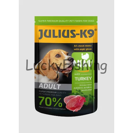 Julius-K9 Dog Adult Turkey - nedveseledel (pulyka) felnőtt kutyák részére (125g)