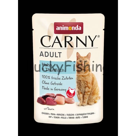 Animonda Carny Adult (csirke,tonhal) alutasakos - Felnőtt macskák részére (85g)