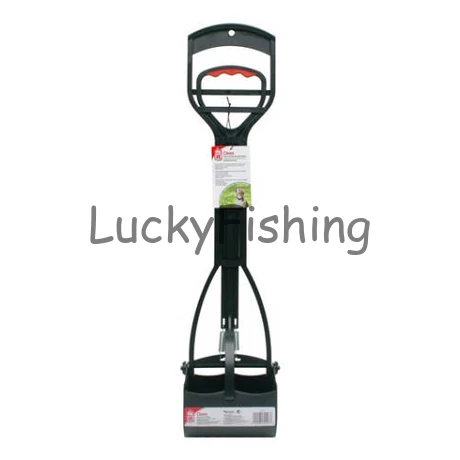 DogIt Clean Jawz Waste Scooper for Grass & Gravel  - ürülék szedő lapát (fekete) kavicsos, füves talajhoz (64cm)