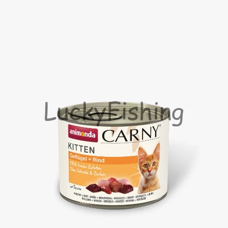 Animonda Carny Kitten Geflügel + Rind - nedves eledel (baromfi,marha) fiatal macskák részére (200g)