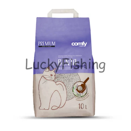 Comfy Benta Compact Standard - csomósodó, illatosított (levendula) macskaalom (10 liter)