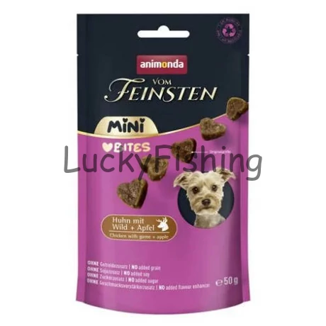 Animonda Vom Feinsten (csirke+vad+alma) jutalomfalat - Felnőtt kutyák részére (50g)