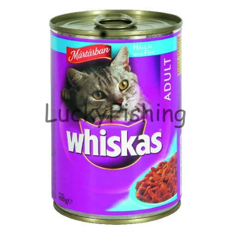 Whiskas Adult Tuna - Nedves eledel (tonhal - aszpikban) macskák részére (400g)