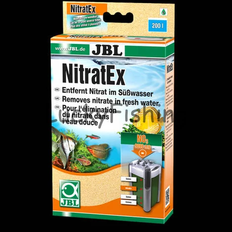 JBL NitratEx - szűrőkeverék az algásodást elősegítő nitrát (NO3) gyors eltávolítására az akváriumból és a csapvízből (250ml)