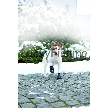 Trixie Walker Active Protective Boots - csízma (fekete) kutyák részére (S-M)