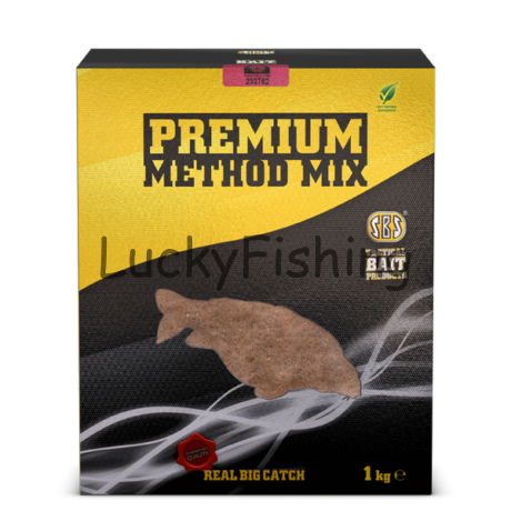 SBS Premium Method Mix Ace Lobworm (csaliféreg) 1kg