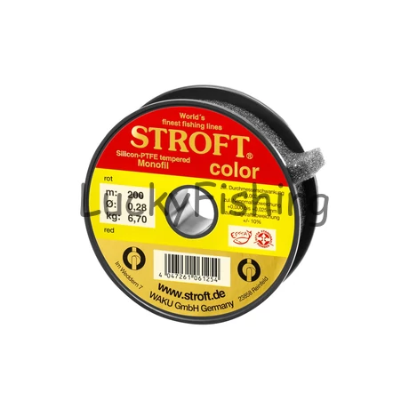 Stroft Color Red főzsinór 200m  0,20mm
