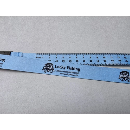 LuckyFishing Mérőszalagos Horgász Nyakpánt 100cm - Kék