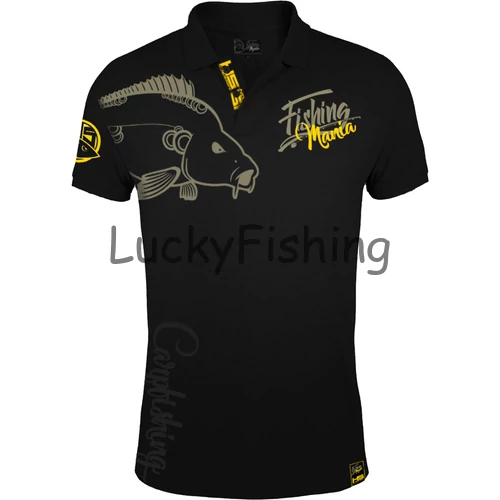 Hotspot Design Galléros Póló Fishing Mania Man - XXL