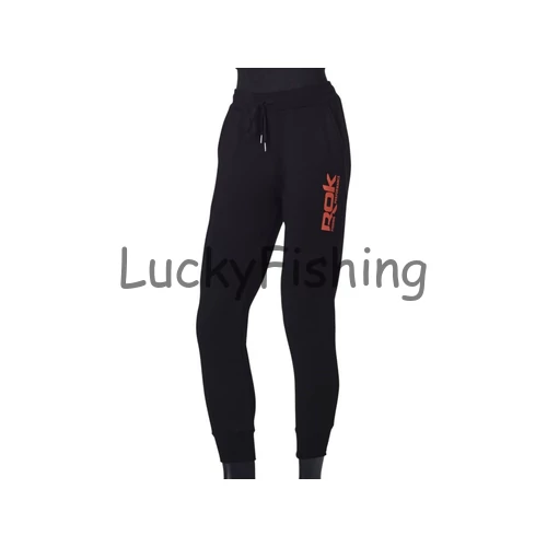 ROK - BLACK JOGGER - Melegítő Nadrág Fekete - M