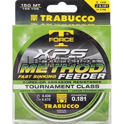 Trabucco T-Force Xps Method Feeder 300 m 0,22 mm zsinór