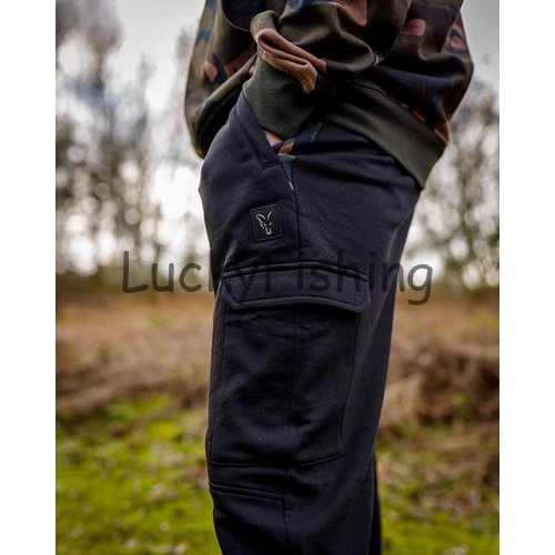 FOX LW Black/Camo Combat Joggers-Melegítő Nadrág - 3XL